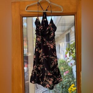 Fall Floral Dress